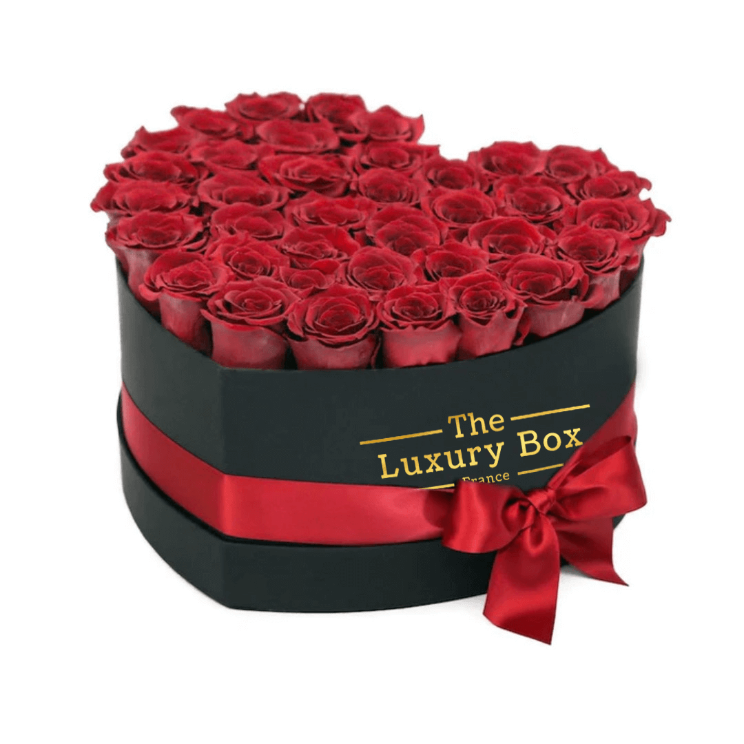 Cœur de roses éternelles